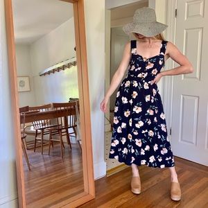 Reformation Viscose Floral Sundress